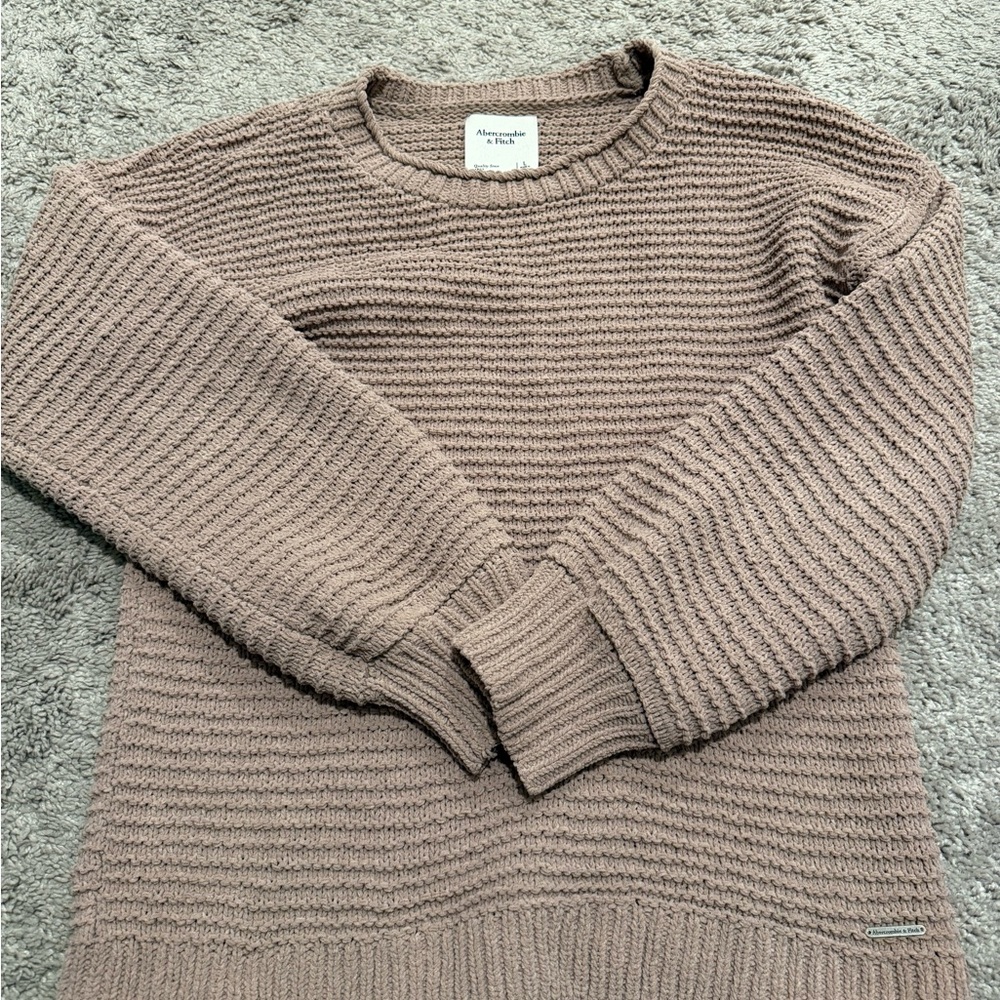 Abercrombie taupe Sweater